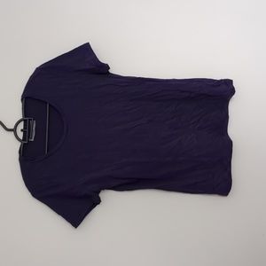 Purple Icebreaker merino tee size M